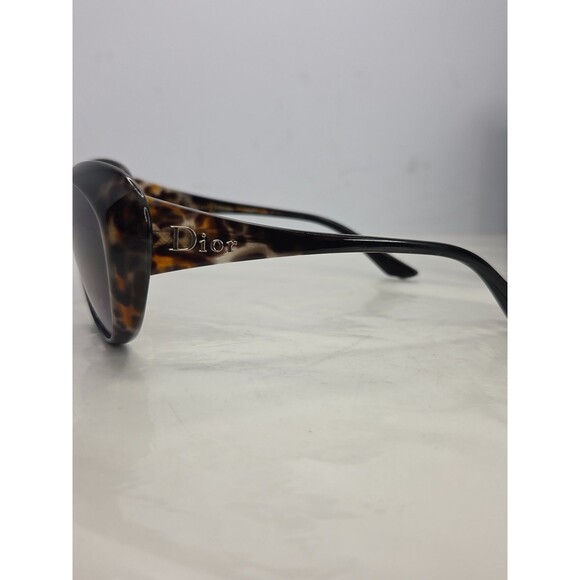 Vintage Y2K DIOR PANTHER 2 Sunglasses Brown Tortoise Frame & Purple Smoke Lens main image 9